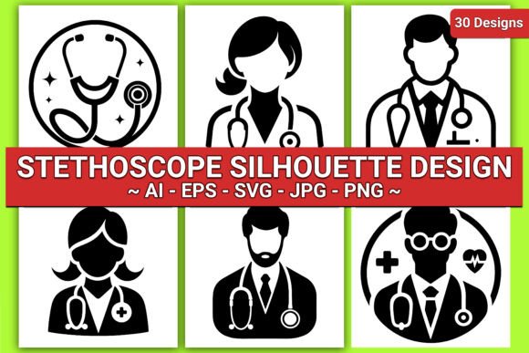 A Professional's Take on Stethoscope Silhouette Designs