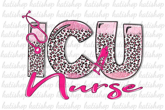 ICU Nurse Pink Glitter Png Sublimation: A Designer Review
