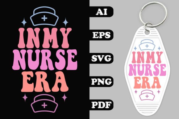 In My Nurse Era Groovy Key Chain SVG Review