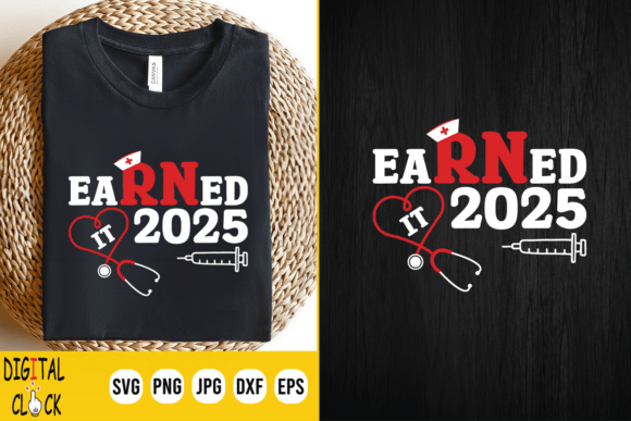 Nurse Graduation 2025, Earned It RN: Designer Review