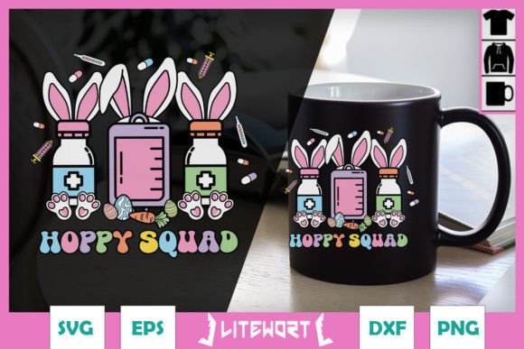 Nurse Hoppy Squad Easter Bunny SVG: A Designer's Review