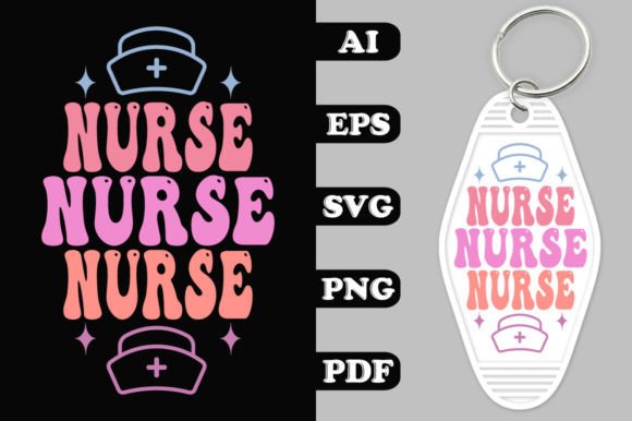 Nurse Retro Hotel Keychain SVG: Designer Review