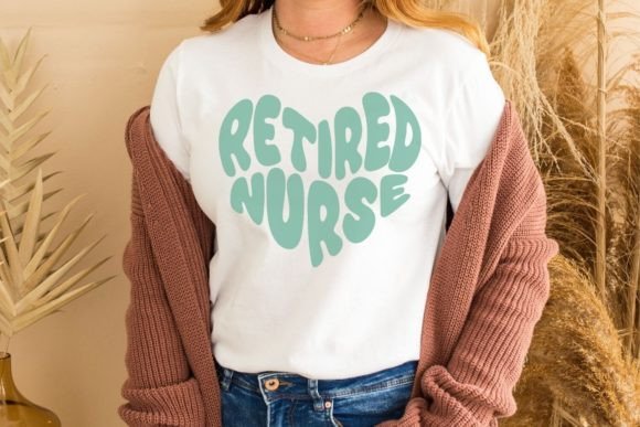 Retired Nurse Heart Shape SVG Cut File Review