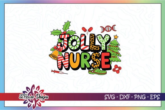 Santa s Favorite Nurse Jolly Xmas SVG
