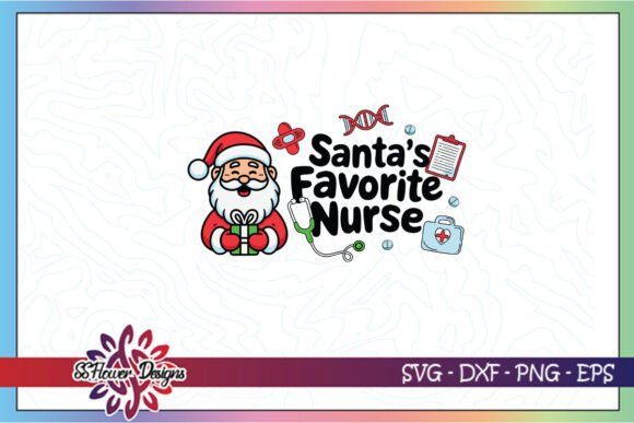 Santas Favorite Nurse Merry Xmas SVG Review