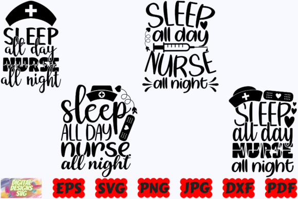Sleep All Day Nurse All Night: A Real Embroidery Review
