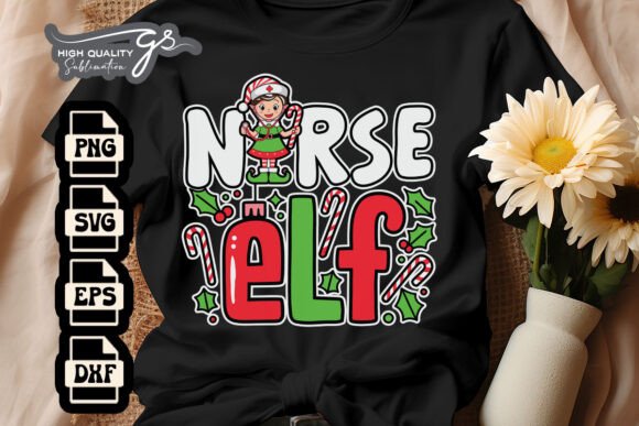 Xmas Nurse Elf Merry Xmas SVG: An Embroidery Designer’s Take